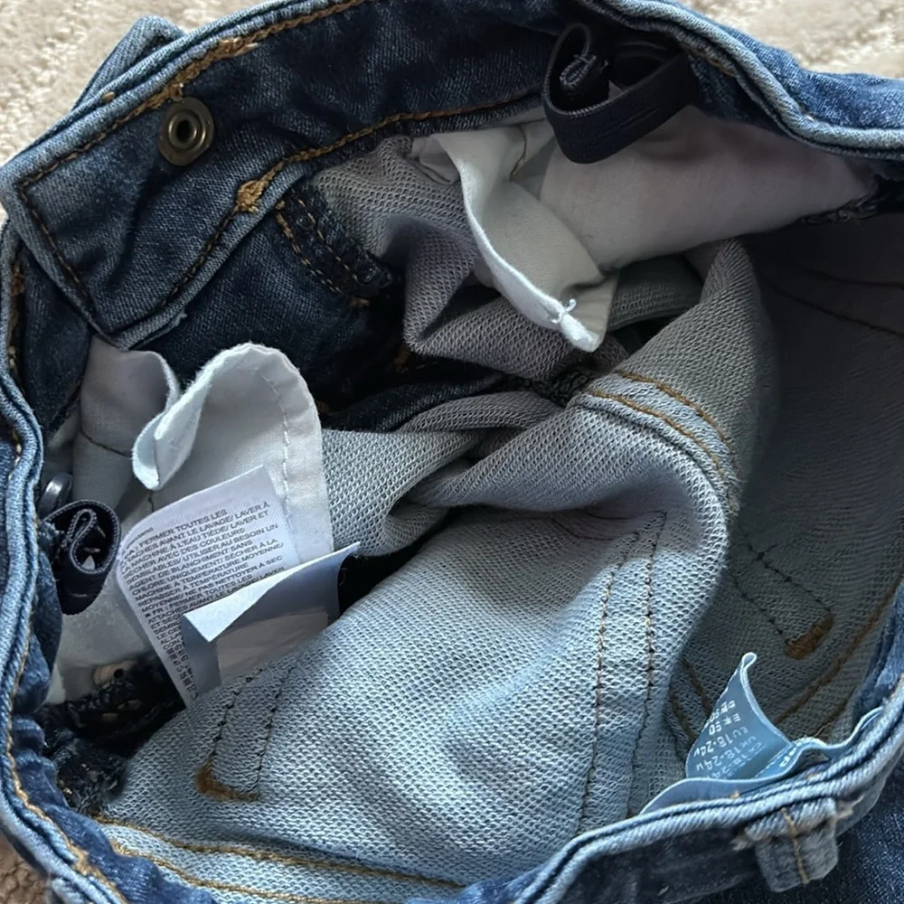 Gap lot knit skinny jeans and Brannan’s Favorite Jogger pants